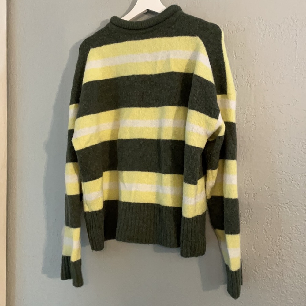 Madewell Striped Fulton Pullover Sweater - Picture 9 of 11